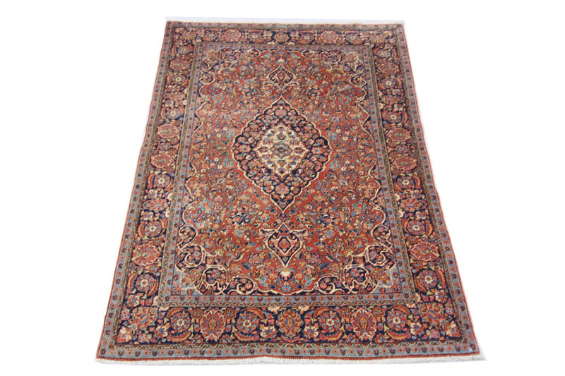 Kashan Teppe 212x130cm - Persisk teppe