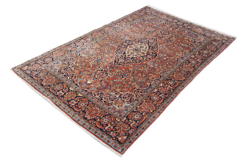 Kashan Teppe 212x130cm - Persisk teppe