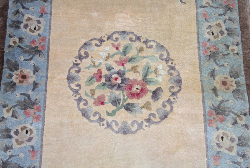 Kinesisk silke Teppe 136x70cm - Orientalsk teppe