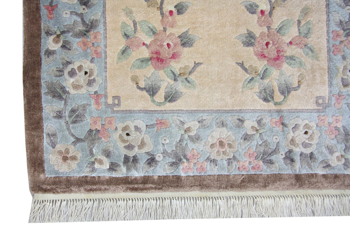 Kinesisk silke Teppe 136x70cm - Orientalsk teppe