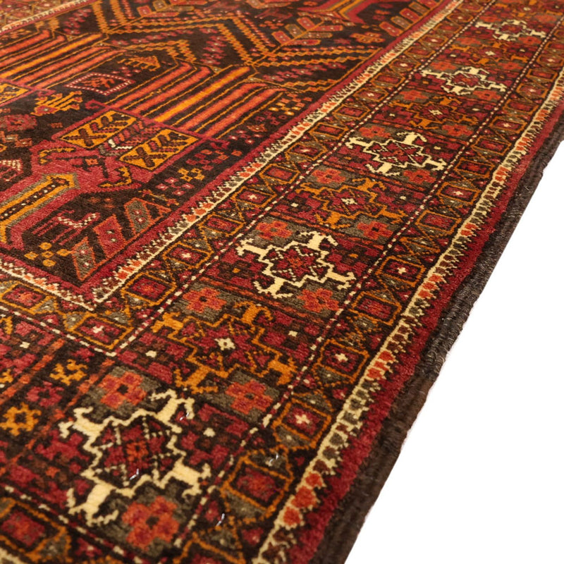 Løper Balutsj-teppe - 211 x 102 cm - flerfarget