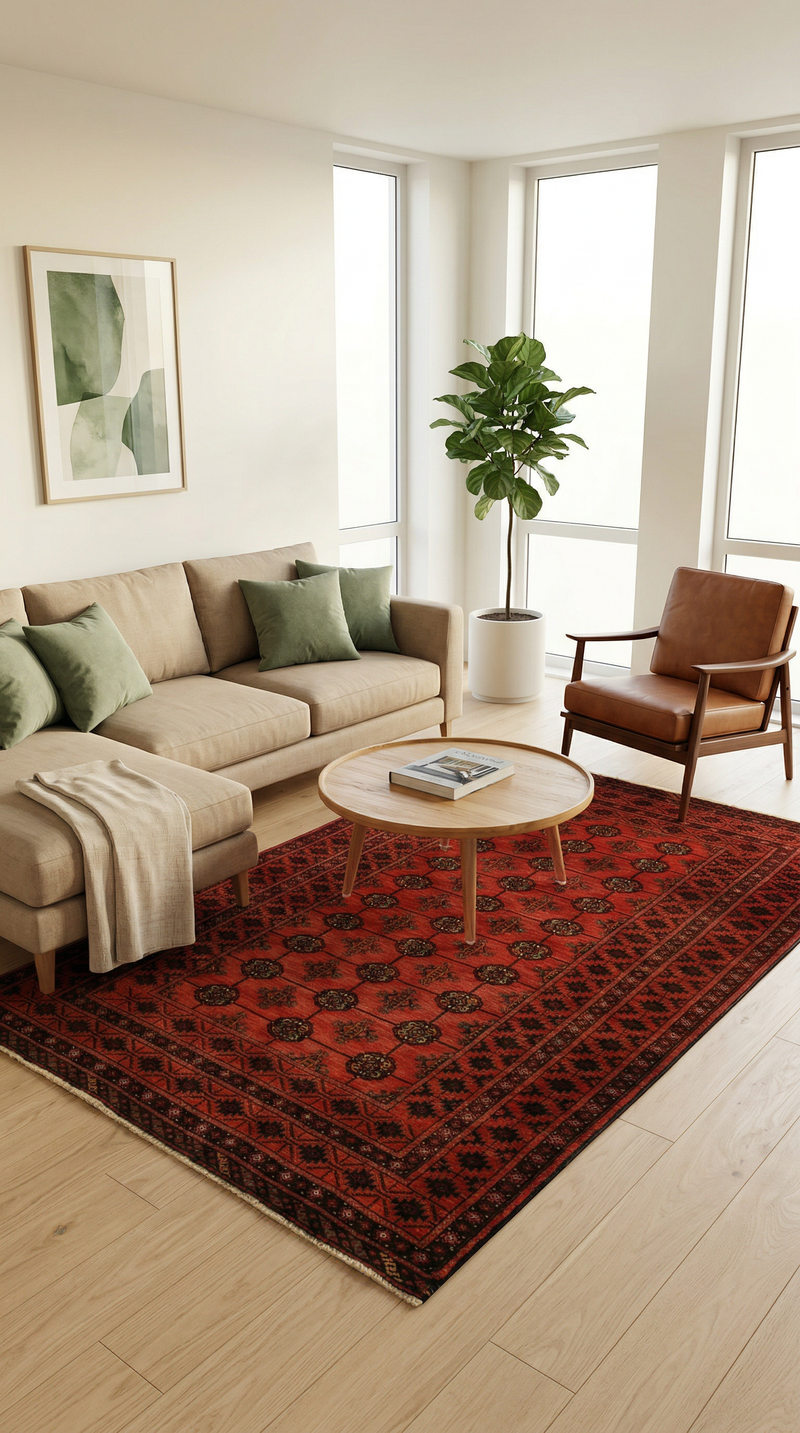 Balutsj-teppe 212x129cm - Persisk teppe