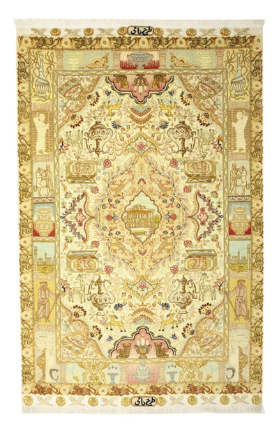 Tabriz - 50 Raj Teppe 102x160cm - Persisk teppe