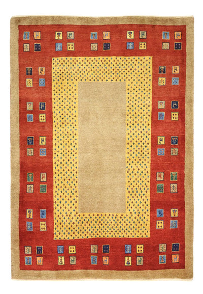Loribaft Teppe 108x158cm - Perserteppich Wollteppich