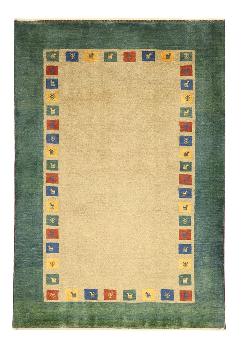 Loribaft Teppe 86x128cm - Perserteppich Wollteppich