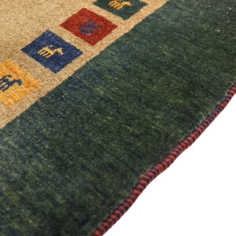 Loribaft Teppe 86x128cm - Perserteppich Wollteppich