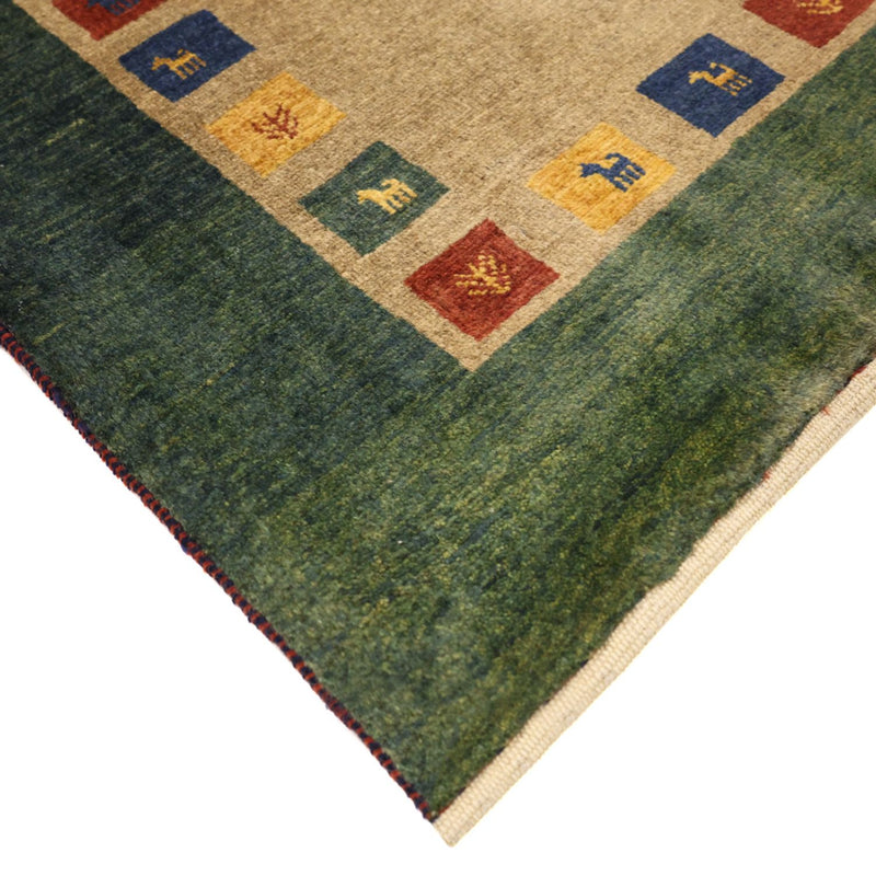 Loribaft Teppe 86x128cm - Perserteppich Wollteppich