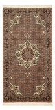 Persisk teppe - Bijar - 144 x 70 cm - mørk beige