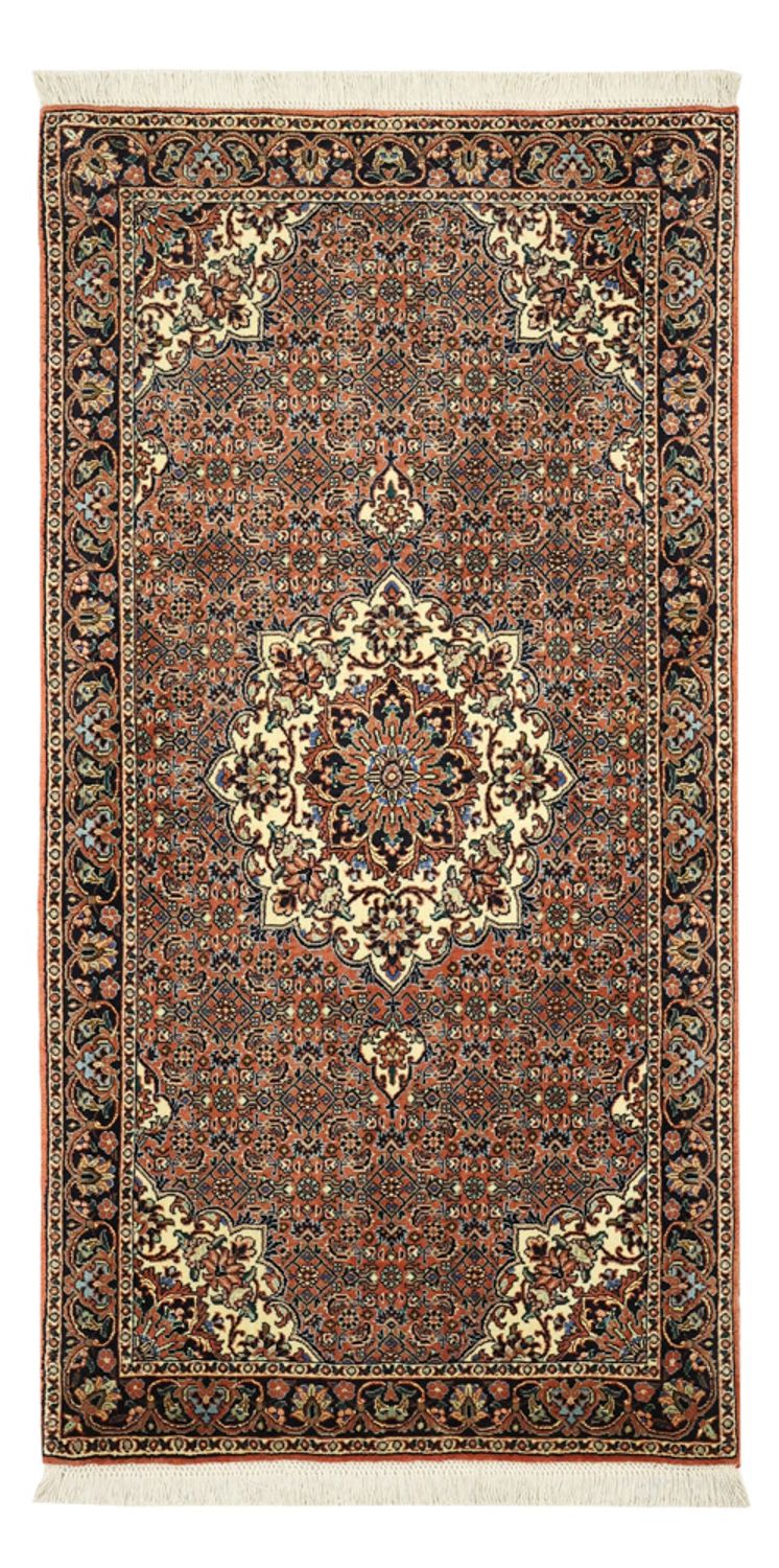 Persisk teppe - Bijar - 144 x 70 cm - mørk beige