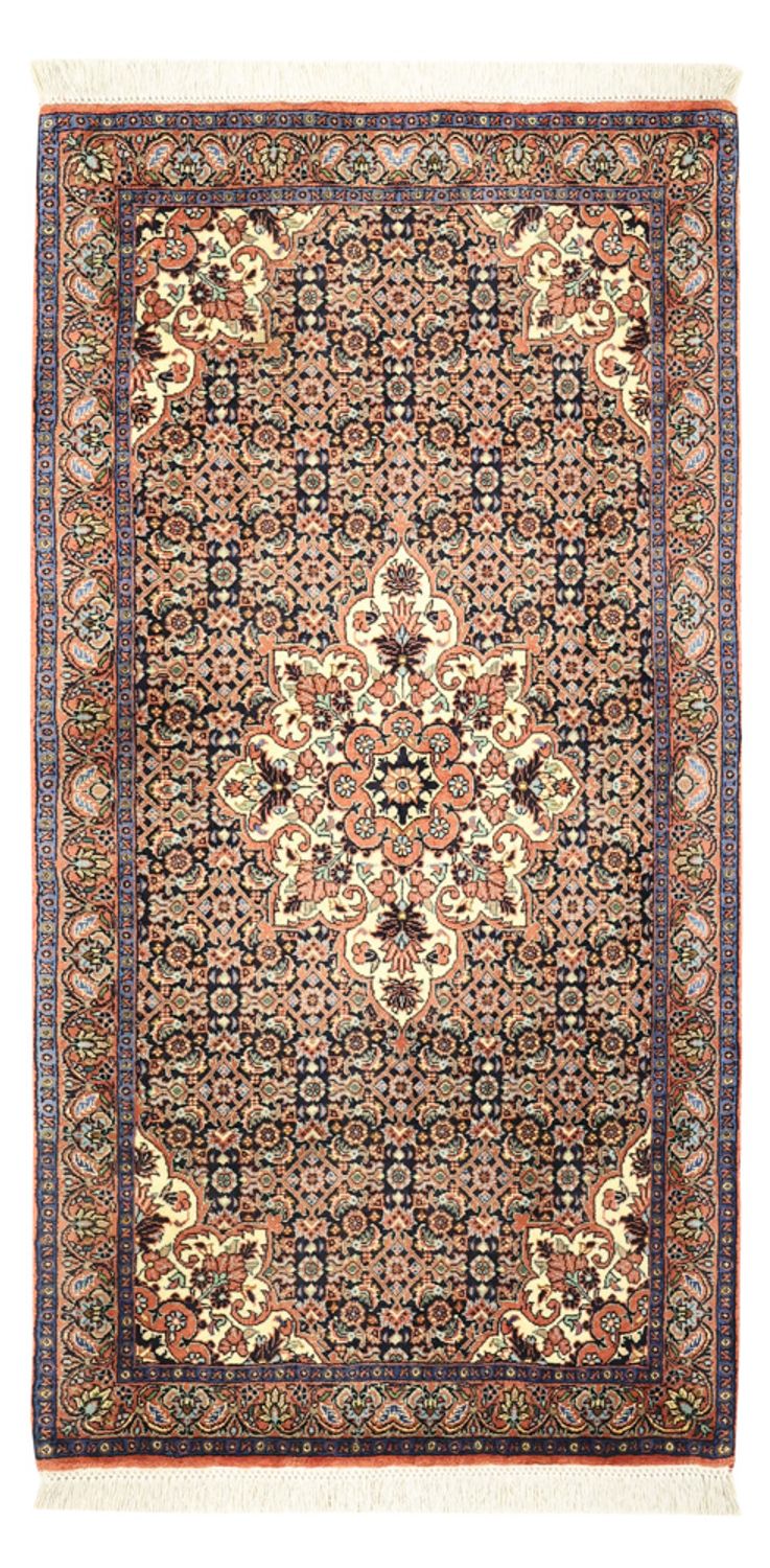 Persisk teppe - Bijar - 138 x 72 cm - mørk beige