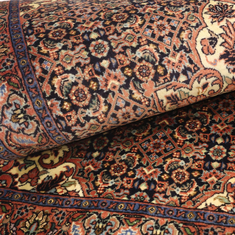 Persisk teppe - Bijar - 138 x 72 cm - mørk beige