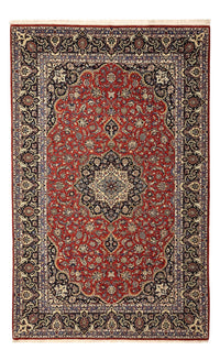 Persisk teppe - Ghom - Royal - Halskjede av silke - 220 x 141 cm - rød – product image