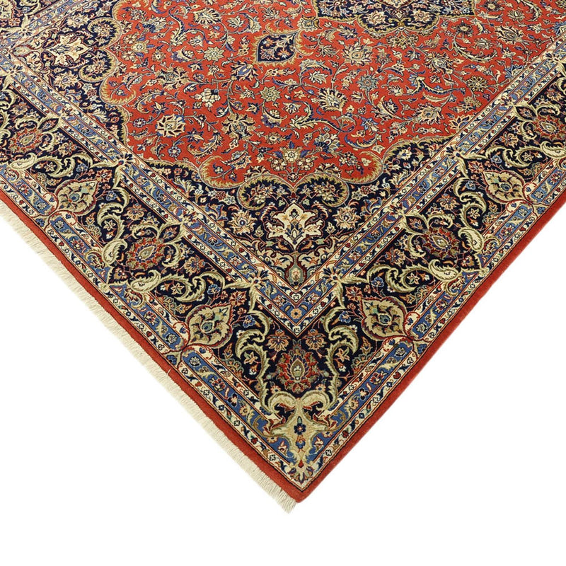 Persisk teppe - Ghom - Royal - Halskjede av silke - 220 x 141 cm - rød