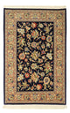 Persisk teppe - Isfahan - premium - 151 x 101 cm - mørkeblå