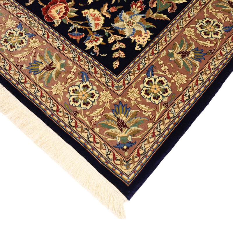 Persisk teppe - Isfahan - premium - 151 x 101 cm - mørkeblå