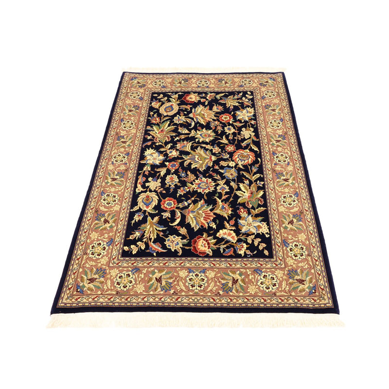 Persisk teppe - Isfahan - premium - 151 x 101 cm - mørkeblå