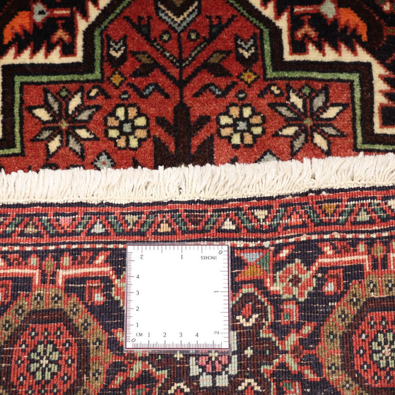 Persisk teppe - Nomadisk - 145 x 103 cm - mørk rød