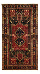 Persisk teppe - Nomadisk - 285 x 150 cm - mørk rød