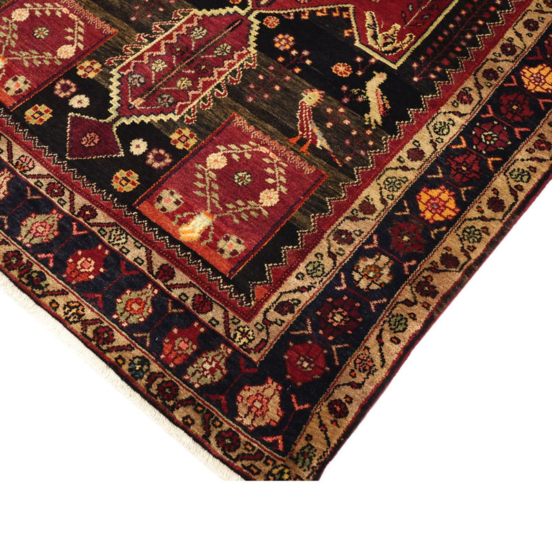 Persisk teppe - Nomadisk - 285 x 150 cm - mørk rød