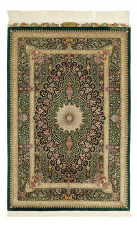 Qom Teppe 156x99cm - Persisk teppe – product image
