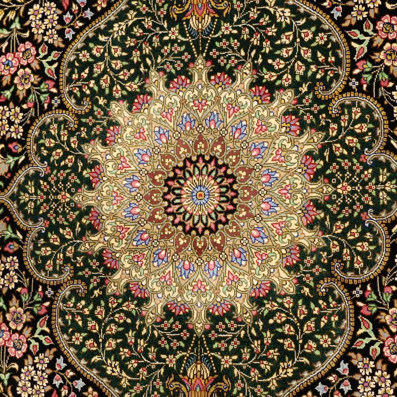 Qom Teppe 156x99cm - Persisk teppe