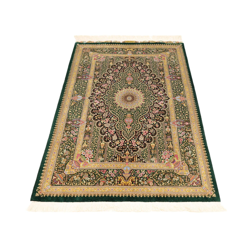 Qom Teppe 156x99cm - Persisk teppe