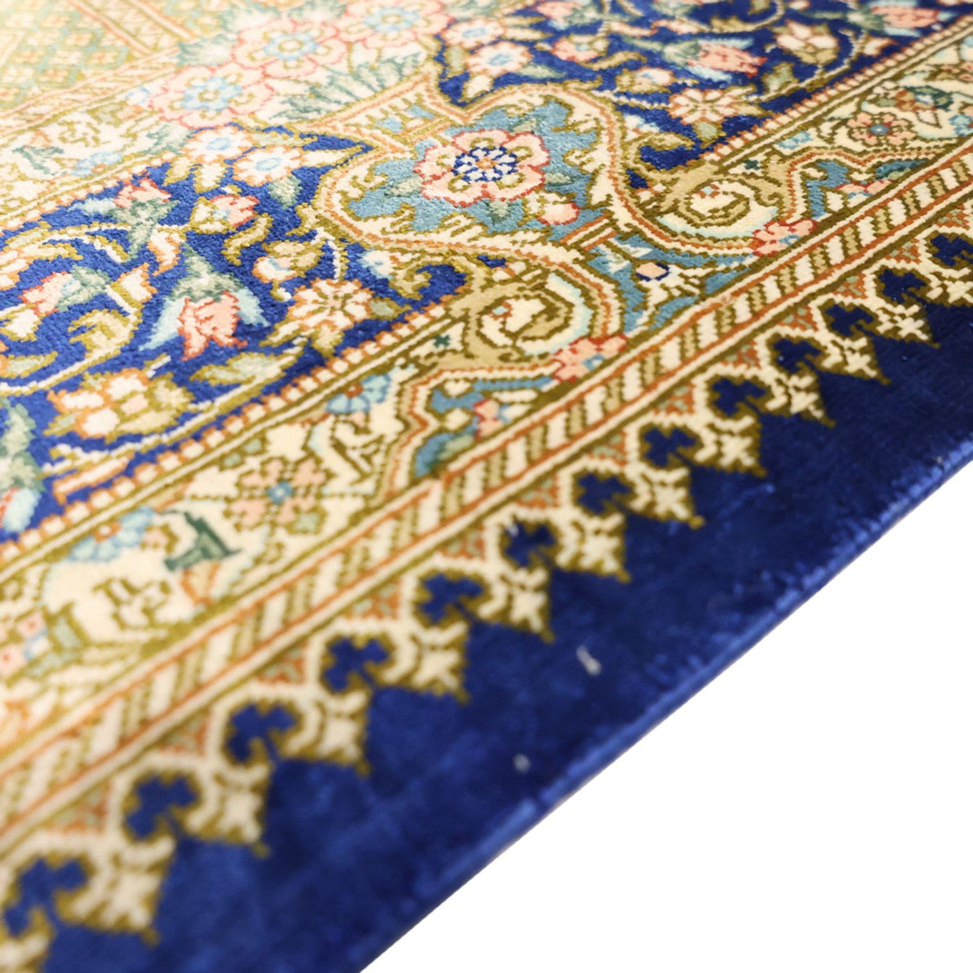 Qom Teppe 126x76cm - Persisk teppe
