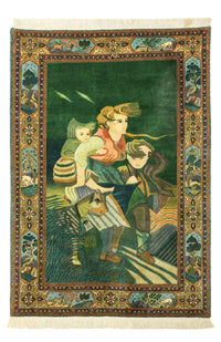 Tabriz - 50 Raj Teppe 103x153cm - Persisk teppe – product image
