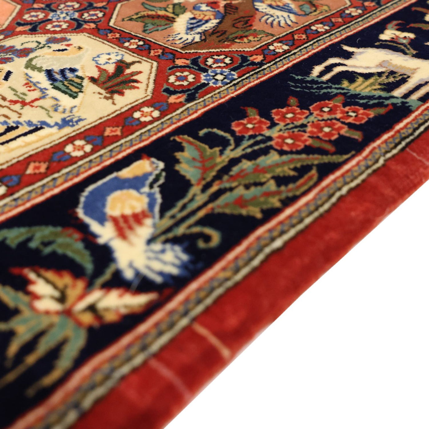 Persisk teppe - Ghom - Royal - 114 x 56 cm - flerfarget