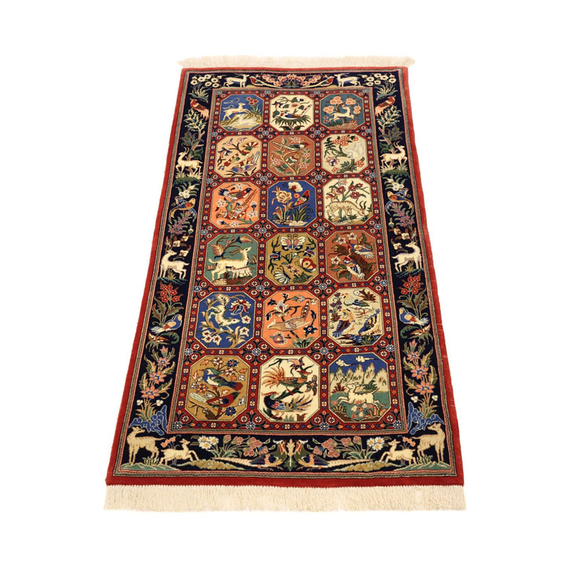 Persisk teppe - Ghom - Royal - 114 x 56 cm - flerfarget