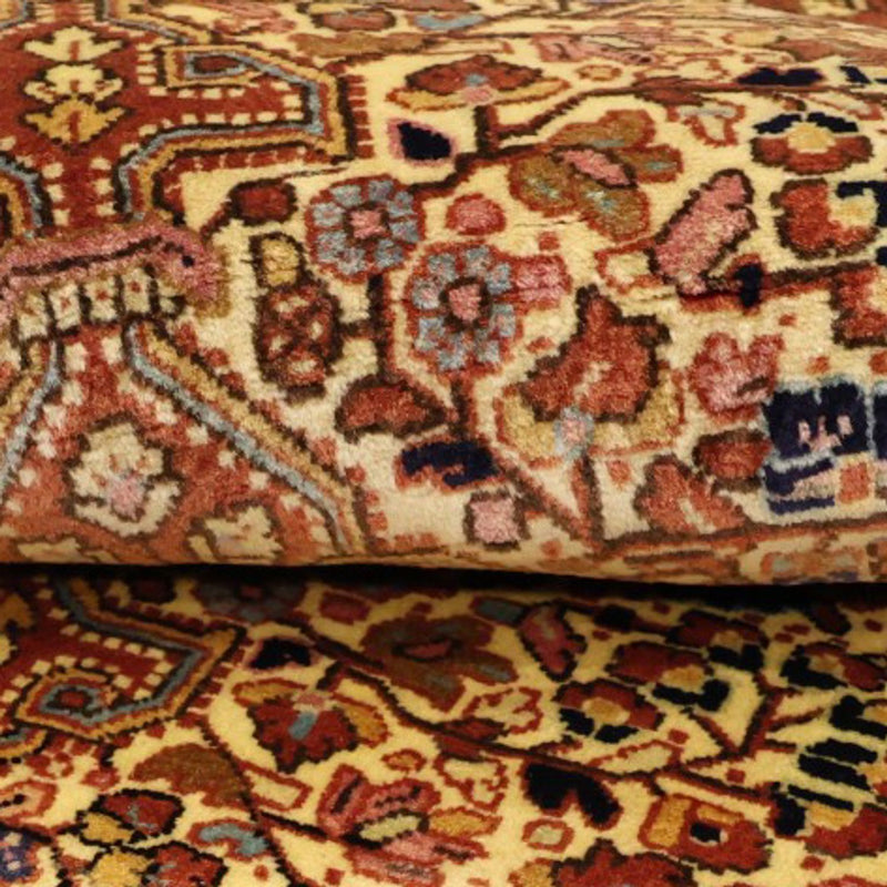 Persisk teppe - Nomadisk - 151 x 109 cm - lys beige