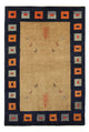 Loribaft Teppe 105x156cm - Perserteppich Wollteppich