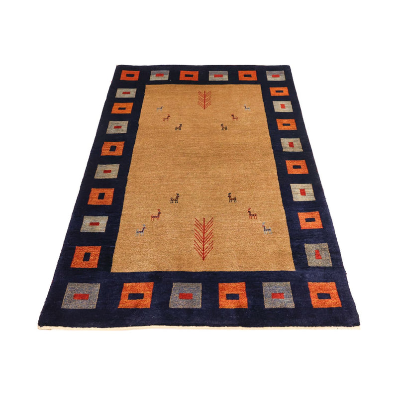 Loribaft Teppe 105x156cm - Perserteppich Wollteppich