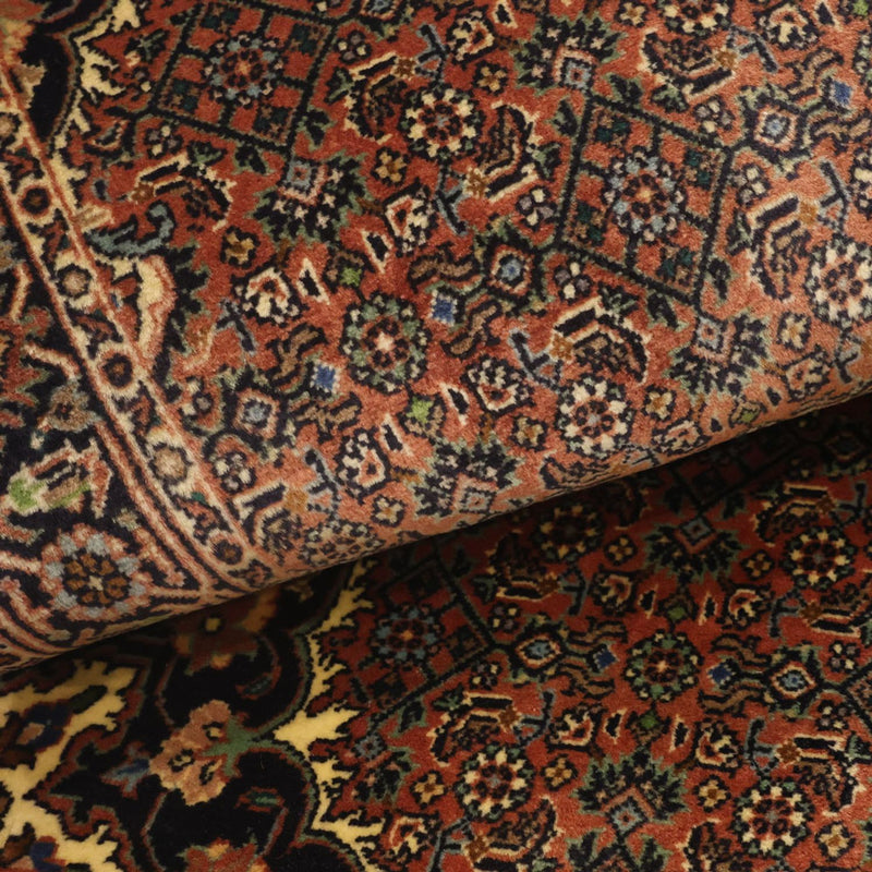 Persisk teppe - Bijar - 140 x 69 cm - mørk beige