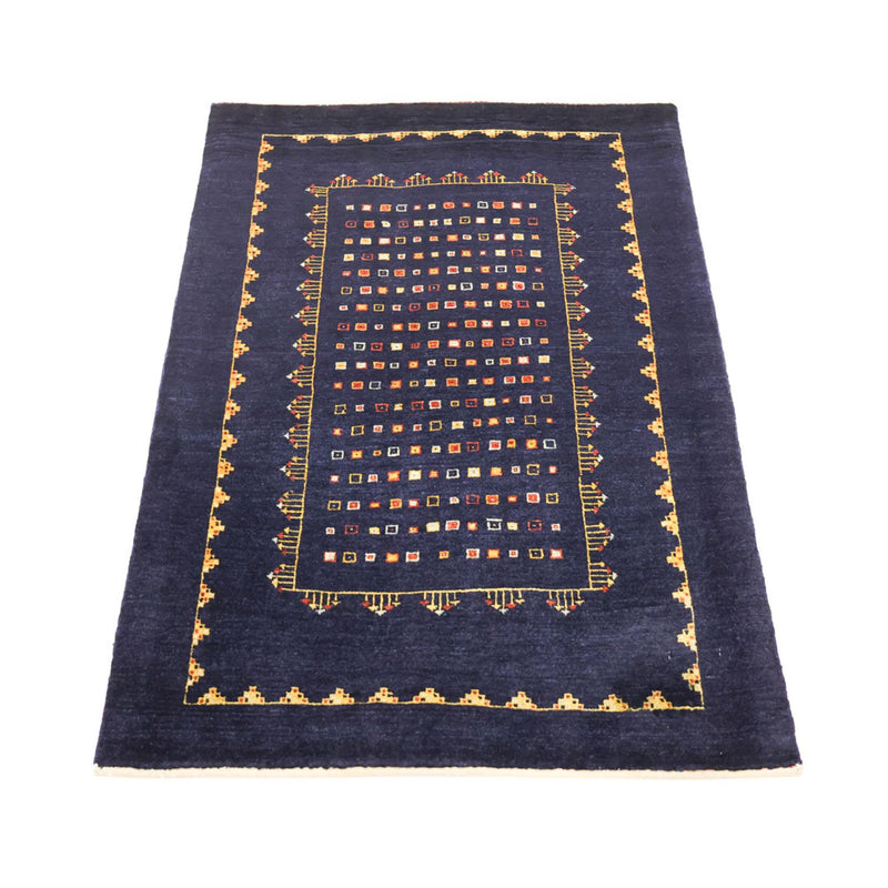 Gabbeh teppe - Kashkuli persisk teppe - 119 x 81 cm - mørkeblå