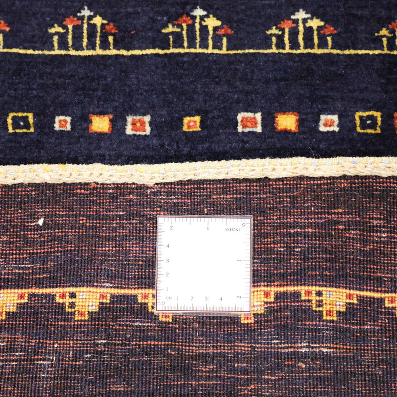Gabbeh teppe - Kashkuli persisk teppe - 119 x 81 cm - mørkeblå