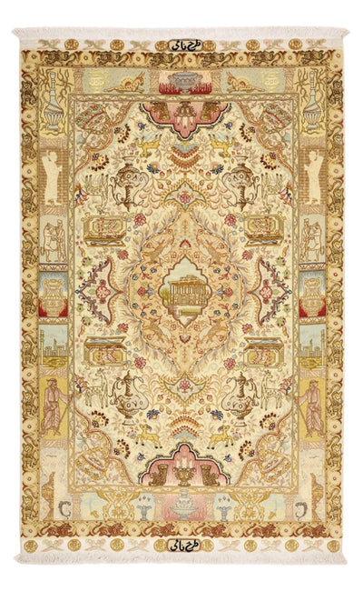 Tabriz - 50 Raj Teppe 101x160cm - Persisk teppe