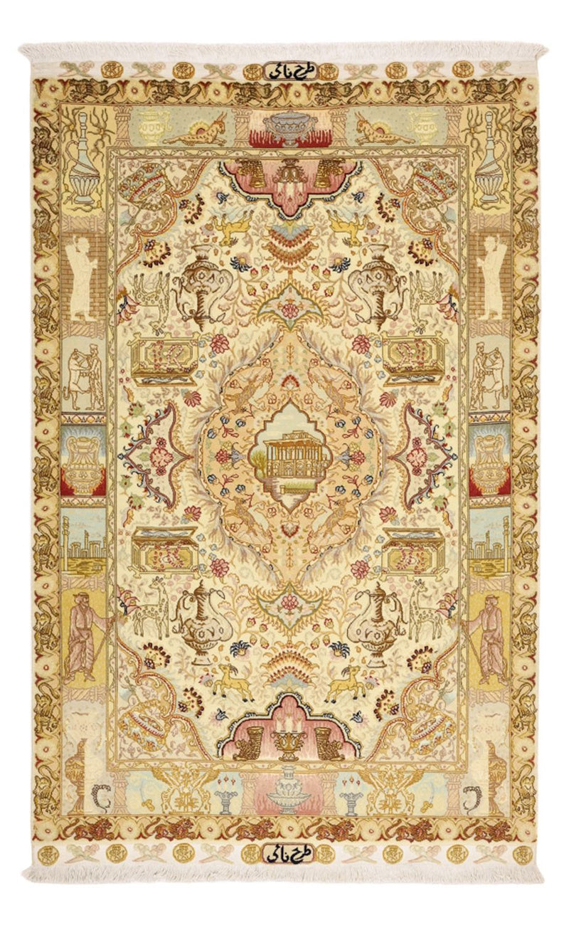 Tabriz - 50 Raj Teppe 160x101cm - Persisk teppe