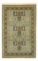 Persisk teppe - Ghom - Royal - 154 x 102 cm - olivengrønn