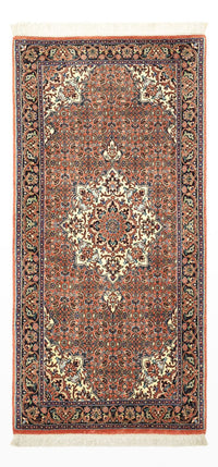 Persisk teppe - Bijar - 141 x 69 cm - mørk rød – product image