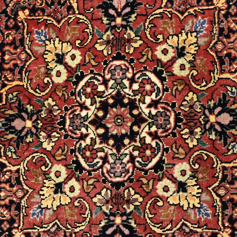 Persisk teppe - Bijar - Royal - 140 x 70 cm - mørk rød