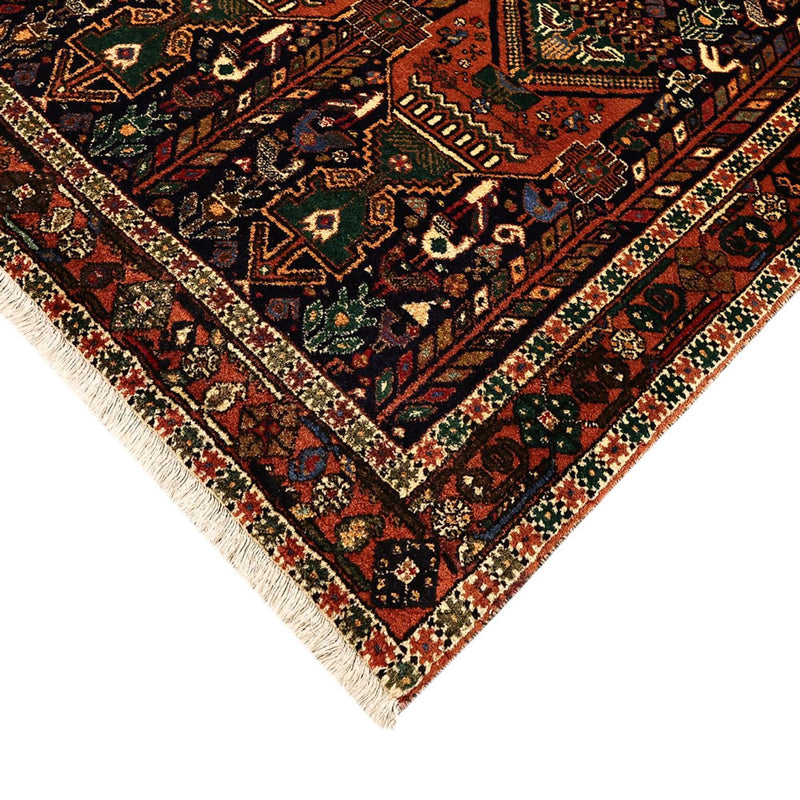 Persisk teppe - Nomadisk - 191 x 133 cm - flerfarget