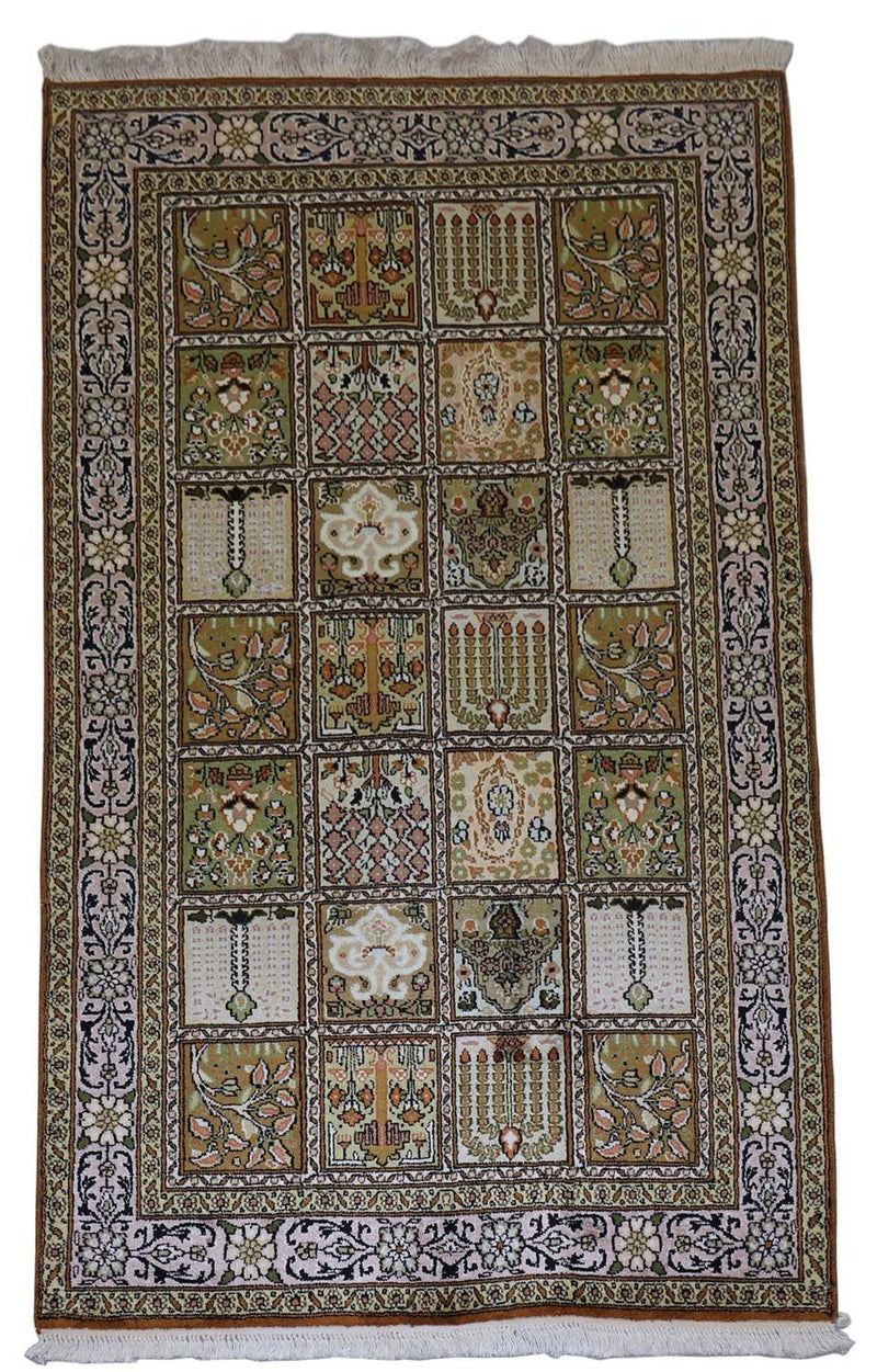 Kashmir silke Teppe 152x90cm - Orientalsk teppe