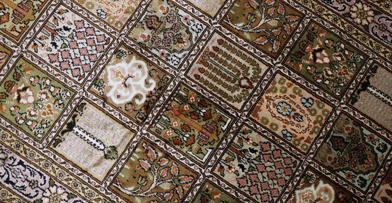 Kashmir silke Teppe 152x90cm - Orientalsk teppe