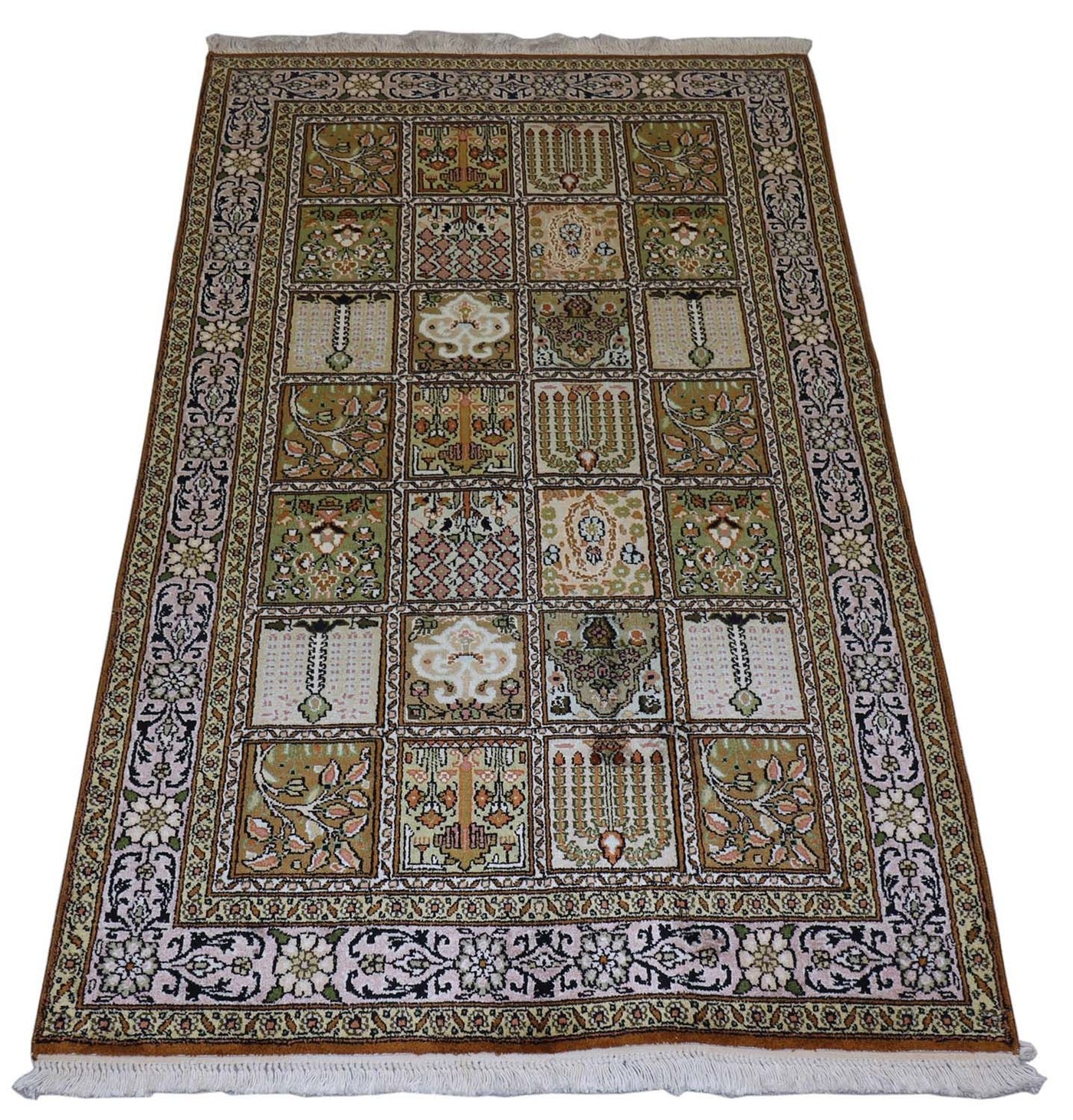Kashmir silke Teppe 152x90cm - Orientalsk teppe