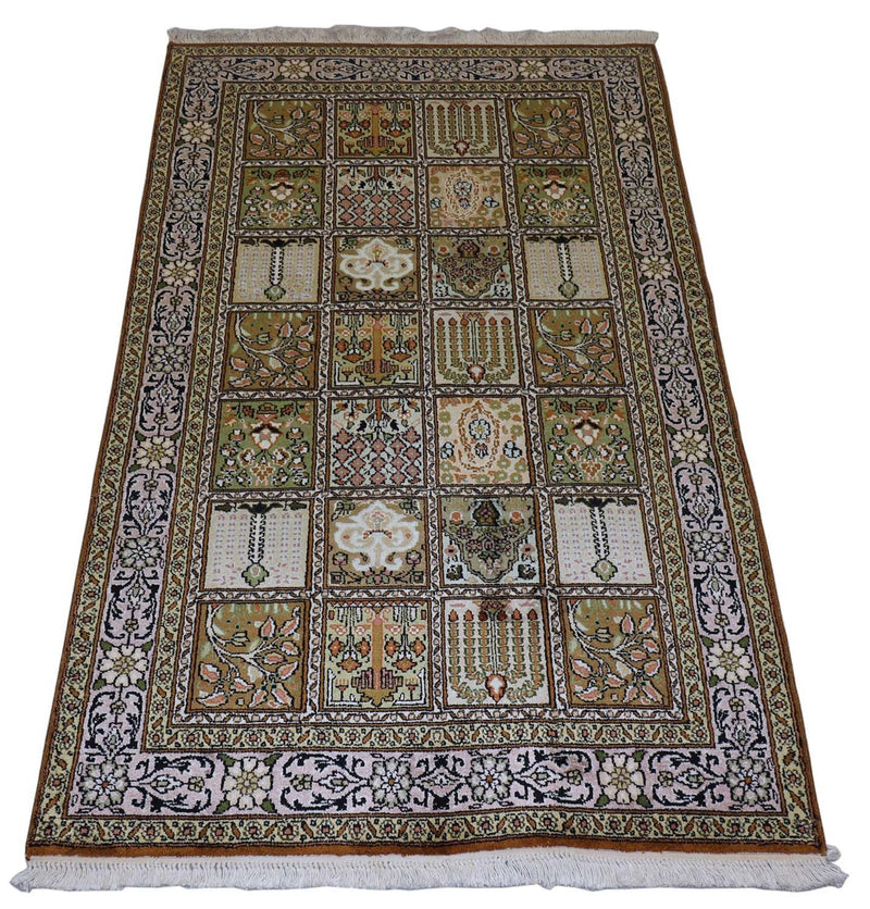 Kashmir silke Teppe 152x90cm - Orientalsk teppe