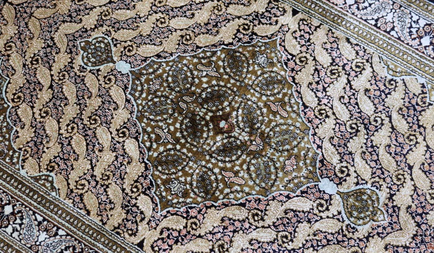 Qom silke Teppe 163x109cm - Persisk teppe