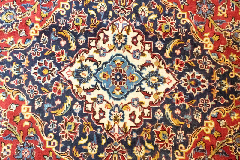 Kashan Teppe 414x297cm - Persisk teppe