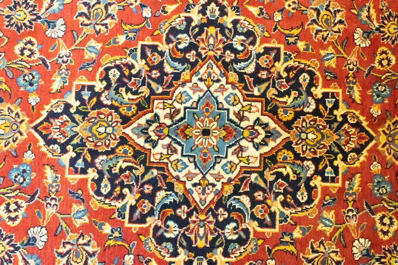 Kashan Teppe 382x270cm - Persisk teppe
