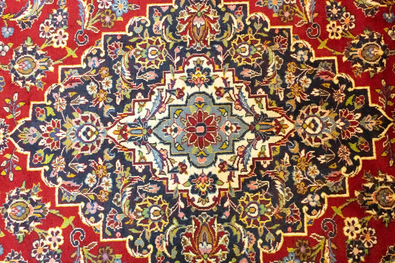 Kashan Teppe 390x297cm - Persisk teppe